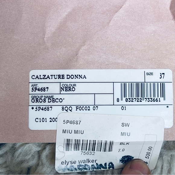 Miu Miu gold and silver maryjane heels size 7 - Picture 2 of 7